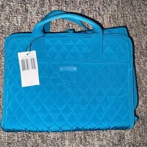 Vera Bradley Blue Quilted Travel Organizer Tote
